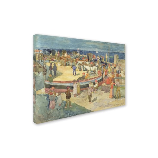 Maurice Prendergast 'Grande Marina Capri' Canvas Art,35x47